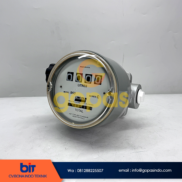 LINCOLN FLOW METER Model 963, Jual Flow Meter Lincoln 963 Seies C