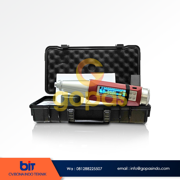 Hammer Test Beton Digital Sadt HT-225D adalah alat uji kekuatan beton