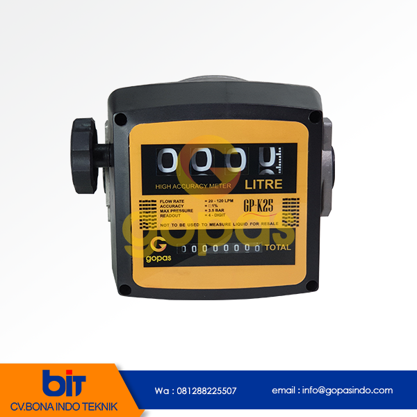Flow Meter Gopas GP-K25