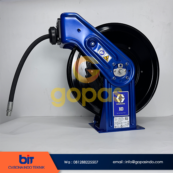 Hose Reel Graco HSM65F, Jual Graco Hose Reel 1/2 inch HSM65F